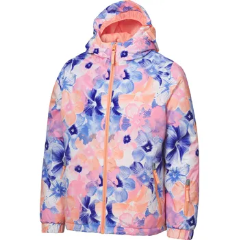 Dívčí bunda CRIVIT Dívčí lyžařská bunda (květiny, 146/152)