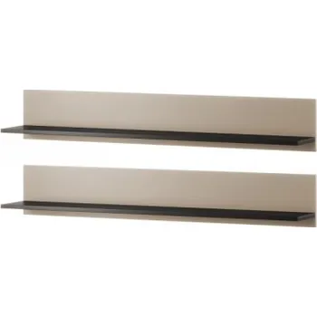 Závěsné police Boho B5, Barva: kašmír / kašmír + černá MIRJAN 5903211456848