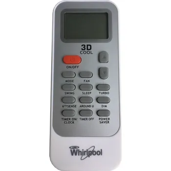 WHIRLPOOL Fantasia, 6th sense DG11J1-34, AMD018, AMD019, AMD021, AMD024, AMD027, AMD314, AMD386, FM09IDUWA2, FM18IDUWA2 - kompatibilní značkový dálkový ovladač General pro klimatizaci