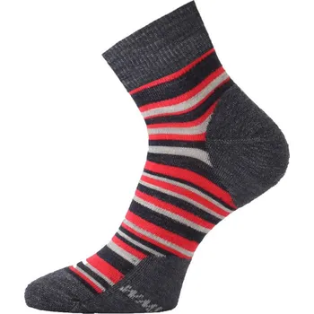 Dámská móda Unisex merino ponožky LASTING proužky Velikost: M