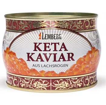 Maso a ryba Kaviár z divokého lososa Keta 500 g – Lemberg