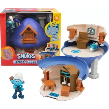 domeček pro figurky Giochi Preziosi Šmoulové chaloupka s figurkou Kutila