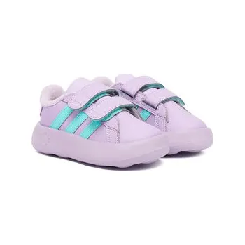 Dívčí tenisky Sneakersy adidas Disney Frozen Grand Court JR5630 Fialová 19