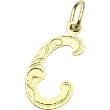 Přívěsek Zlatý přívěsek písmeno C