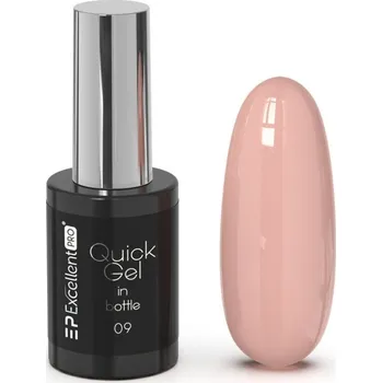 Přípravek na nehty Excellent PRO Quick Gel v lahvičce 11g 009 Starorůžová