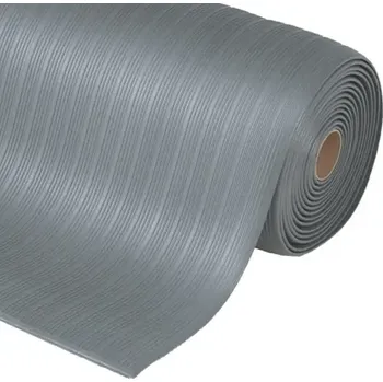 Rohožka HAPPY END Protiúnavová pěnová rohož, podélné drážky, metráž, 122 cm - PR 19A/M12SE