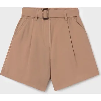 Chlapecké kraťasy Dětské kraťasy Mayoral hnědá barva, nastavitelný pas, 7217 7217.8B.Junior.9BYA 82X, vel. 157