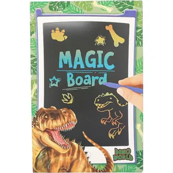 Magnetická kreslící tabulka Depesche Dino World magická LCD tabulka Magic Board – modrá