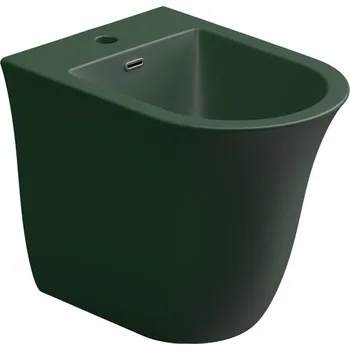 Bidet Bidet stojící Flut, keramický, smeraldo matný, s otvorem pro baterii, FLBI01036FI