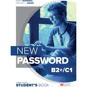 Anglický jazyk New Password B2+/C1. Student's Book + książka cyfrowa. Kod wklejony (PL)