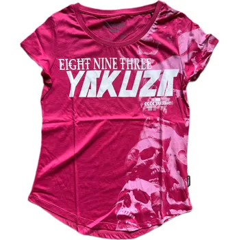 Dámské tričko Dámské triko Yakuza Graveyard GSB 22129 rose red velikost: L