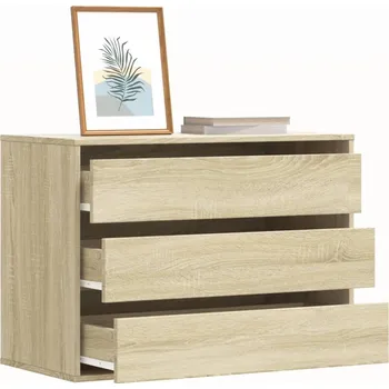 Komoda OMAXI Rohová zásuvková komoda dub sonoma 80 x 41 x 58 cm kompozit 951114