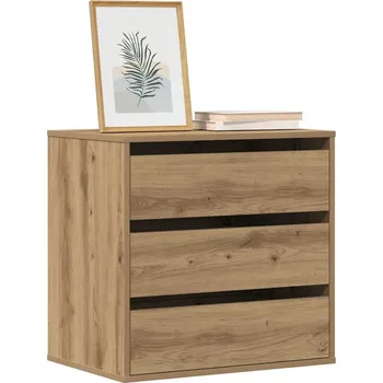 Komoda OMAXI Rohová zásuvková komoda dub artisan 60 x 41 x 58 cm kompozit 951084