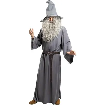 Funiglobal - Gandalf kostým s parukou pro muže - Pán prstenů - XL