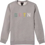 burton Pánská mikina brtn crew gray heather multi