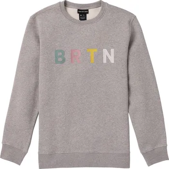 Pánská mikina burton Pánská mikina brtn crew gray heather multi