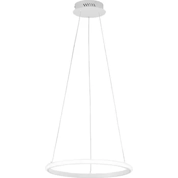 FANEUROPE Závěsné LED svítidlo Axis bílá, 20 W, 3650 lm, CCT, 40 x 150 cm - FANEUROPE FAN LED-AXIS-S40