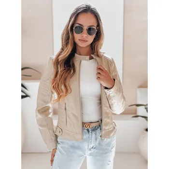 Dámská cargo bunda Dámská bunda DSTREET BÉŽOVÁ M