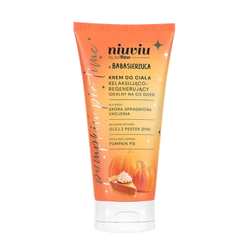 niuviu X BABASIERZUCA PUMPKIN TIME tělový krém, 200 ml