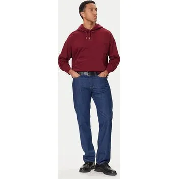 Pánské oblečení Calvin Klein Mikina LV14LD225G Bordó Regular Fit XXL