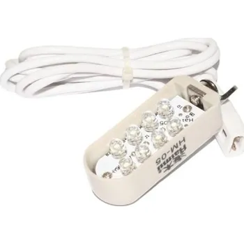 Lampička Osvětlení/lampička pro šicí stroje - 0,35W / 8x LED s univerzálním držákem a 3 stup. regulací