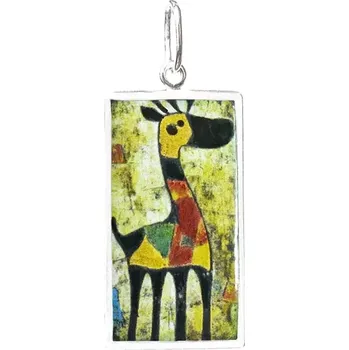 Přívěsek Aljančič Žirafa Miniartion bílé zlato