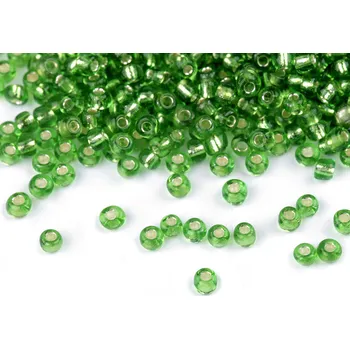 Dětské navlékací korálky Rokajl 8/0 - 3 mm s průtahem