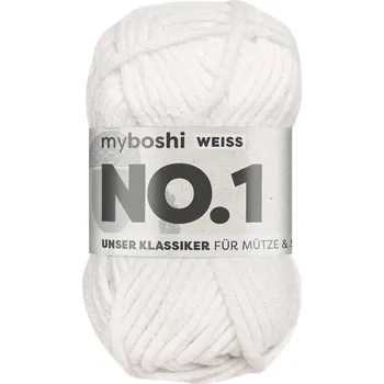 Příze Příze myboshi NO.1 Bílá