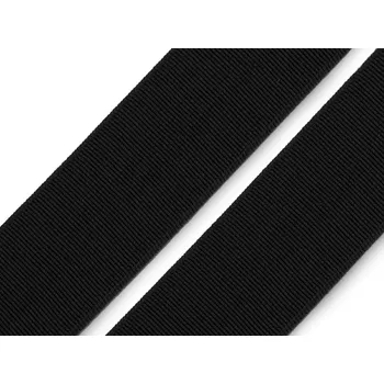 Pruženka měkká tkaná šíře 25 mm, barva 14 černá
