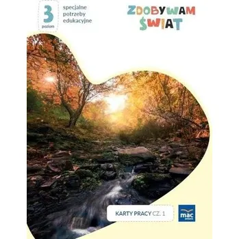 Kniha Zdobywam świat. Karty pracy cz.1 jesień Poziom 3 - Justyna Hadryś