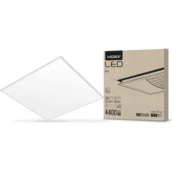LED panel Panel LED Stropní Zápustný 60x60 40W 5100lm 4000K Neutrální Bílá Videx