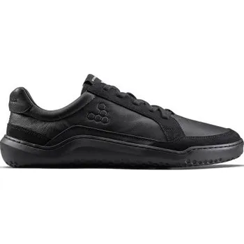 Pánská móda VIVOBAREFOOT GOBI II SNEAKER PREMIUM LEATHER MENS TRIPLE OBSIDIAN 41 černá