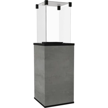 Krbová kamna Plynový ohřívač PATIO MINI sklo/slinutý křemen NATURALI PIETRA DI SAVOIA GRIGIA - ruční, 8 PATIO/MINI/M/G30/30M/Q/N/P/D/S/G