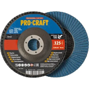 Brusný kotouč Lamelový kotouč Procraft FZ125P40T29 | FZ125P40T29