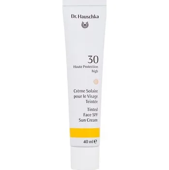 Přípravek na opalování Dr. Hauschka Tinted Face Sun Cream SPF30 tónující opalovací krém na obličej 40 ml pro ženy