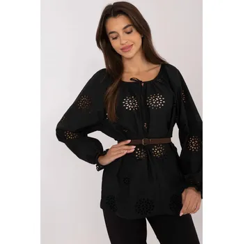 Dámská halenka Dámská halenka Lakerta – boho bavlněná s nafouklým rukávem, S/M