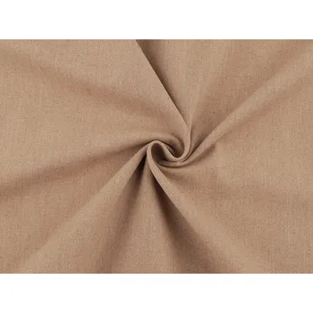 Imitace lnu METRÁŽ - 1 béžová velbloudí