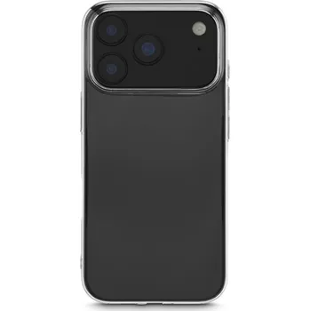 Pouzdro na mobilní telefon Hama Slim Protect, kryt pro Apple iPhone 17 Pro, ultra tenký, 20 % recyklov. materiálů, průhledný