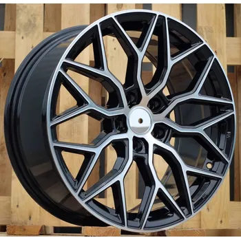 Alu kolo Alu kola Racing Line B5812, 18x8 5x108 ET40, černá + leštění