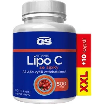 GS Vitamin Lipo C 500mg se šípky cps.100+10 XXL