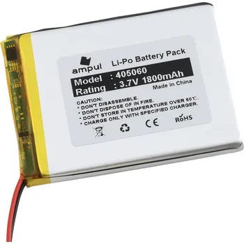 Li-Pol baterie 1800mAh, 3.7V, 405060