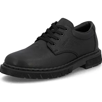 Pánské polobotky PÁNSKÉ POLOBOTKY RIEKER 31610-00 ČERNÁ Barva: Černá, Velikost: 47