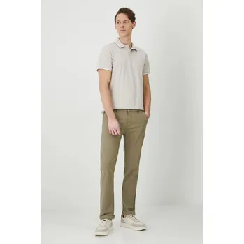 Kalhoty s příměsí lnu Medicine RS25.SPM501 zelená 81M, vel. L