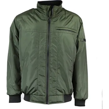 Pánská bunda LAID BACK bunda pánská 4XL tmavě zelená