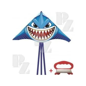 Létající drak Létající drak nylon Žralok 130 x 65 cm 40010, Anděl Přerov