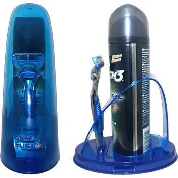 Péče o vousy GILLETTE FUSION MANUAL STEEL Strojek s holící hlavicí + Gel na holení NITRO 200ml