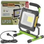 LED svítilna (reflektor) aku/220V Procraft LP20 bez akumulátoru a nabíječky | LP20