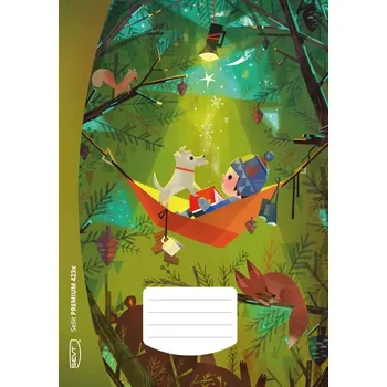 Sešit SEVT Sešit Premium 423x, A4 20 l., na čtenářský deník