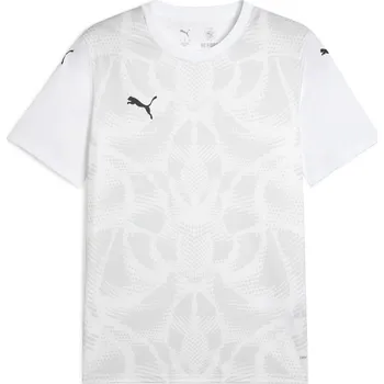 Pánské sportovní triko PUMA TEAMULTIMATE JERSEY 706280_04 WHITE M