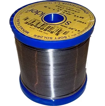 Páječka Pájka / Cín trubičkový Sn60Pb40 @1,0mm - 500g